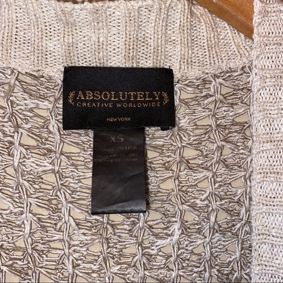 Absolutely Cream Knitted Cardigan - Picture 2 of 3